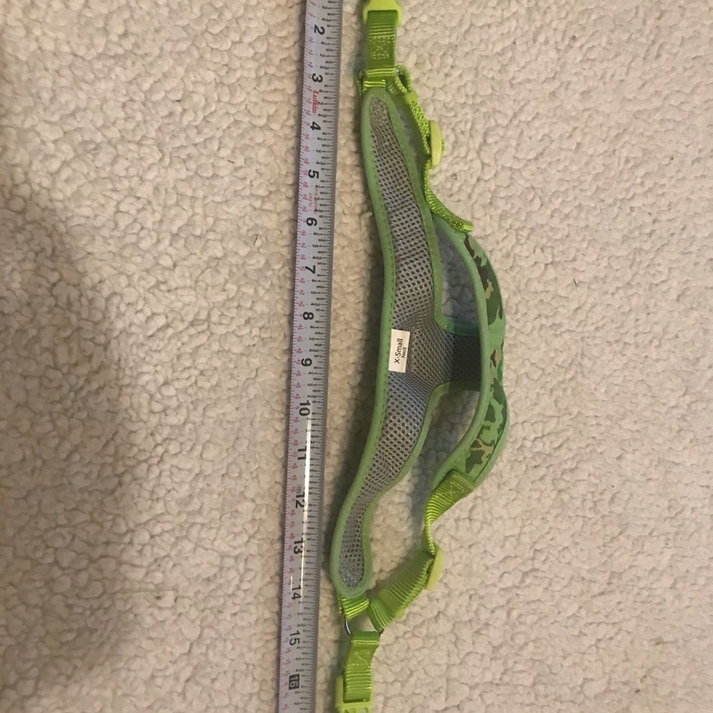 PetAttire Dog Harness XS lime camo harness - Picture 8 of 10